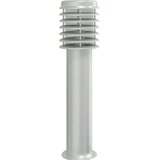  Vanjska podna svjetiljka s utičnicom srebrna 60 cm čelična | Eponuda.com
