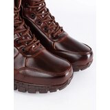 Shelvt Men's brown winter ankle boots insulated | Eponuda.ba