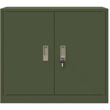  Omarica za shranjevanje Oljčno zelena 80 x 40 x 70 cm Jeklo, (5000152838) | Shoptok.si