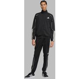 Adidas Športna trenirka '3S STADIUM' črna / bela | Shoptok.si