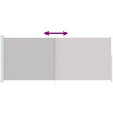  Uvlačiva bočna tenda za terasu 200 x 500 cm siva | shoptok.hr