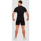 GymBeam muški šorc high compression shorts black