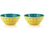 guzzini Set činija „Le Murrine", 2 komada, Šareni Cene