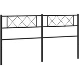  Kovinsko posteljno vzglavje črno 193 cm, (20951688) | Shoptok.si