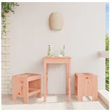 vidaXL Vrtni stolček 2 kosa 40x36x45 cm trden les douglas
