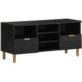 TV ormarić crni 100 x 33 x 46 cm od konstruiranog drva | Eponuda.com