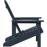 vidaXL Adirondack stoli 2 kosa Mornarsko modri 74x82x90 cm HDPE | Shoptok.si