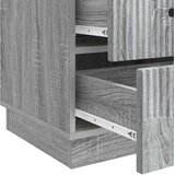  Noćni ormar Siva sonoma 43 x 41 x 63,5 cm Konstruirano drvo | shoptok.hr