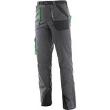 Canis Ženske radne pantalone do struka Sirius/ siva/zelena | ePonuda.com