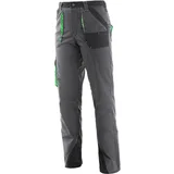 Ženske radne pantalone do struka Sirius/ siva/zelena