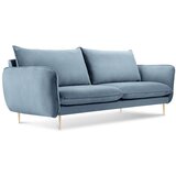 Cosmopolitan Design Nežno modra žametna zofa Florence, 160 cm | Shoptok.si