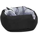 vidaXL dvostrani perivi jastuk za pse sivo-crni 65 x 50 x 20 cm | shoptok.hr