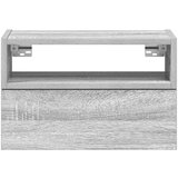 vidaXL Stenska nočna omarica siva sonoma 45x26x28,5 cm | Shoptok.si