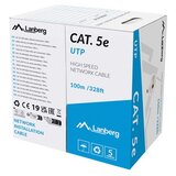 Lanberg LCU5-12CU-0100-S networking cable Grey 100 m Cat.5 /Cat.5e U /UTP (UTP) Cijene