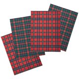 Catherine Lansfield Pamučna kuhinjska krpa 4 kom s božićnim motivom 70x50 cm Christmas Tartan Check – Cijene
