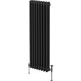 Monster tradicionalni radiator s 3 stebri - 1800 x 382 mm - črn, (21569777) Cene