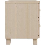 vidaXL Nočna omarica 2 kosa medeno rjava 40x35x44,5 cm trdna borovina | Shoptok.si