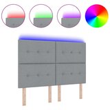  LED uzglavlje svijetlosiva 72 cm tkanina | shoptok.hr