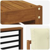  Set vanjskih sofa 7 kom. Prirodna i krem | shoptok.hr