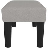  Klupa svjetlosiva 70 x 30 x 30 cm od tkanine | shoptok.hr