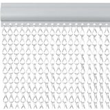  Lančani zastor za zaštitu od muha 56 x 186 cm aluminijski | shoptok.hr