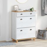  Ormar za cipele s ladicama ASKIM Bijelo 85 x 35 x 108 cm | shoptok.hr
