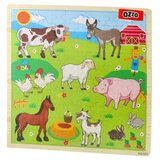 Ozzo little world igračka drvene puzle farma 100 delova ( 888078 ) Cene