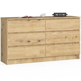 AKORD KOMODA K140 6SZ CLP DĄB ARTISAN, (21703146) Cene