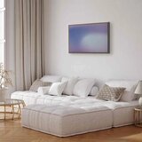  Slika - Heather Mist - Delicate Gradient Comprising Various Shades of Violet 60x40 U prirodnom drvenom okviru | shoptok.hr