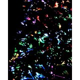 vidaXL umjetno božićno drvce sa stalkom zeleno 210 cm optička vlakna | shoptok.hr