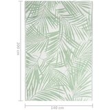 Vanjski Zunanja preproga zelena 140x200 cm PP, (20668424) | Shoptok.si