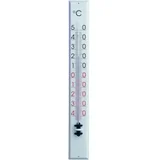 Termometar unutarnji-vanjski, analogni, bijeli (D x Š x V) 39 x 103 x 806 mm