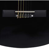  Klasična gitara za početnike s torbom crna 4/4 39 " | Eponuda.ba