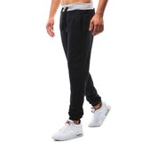 DStreet Spodnie męskie dresowe czarne | shoptok.hr