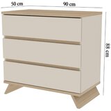 Faktum Sienna komoda + nastavak za previjanje, Cashmere | shoptok.hr