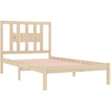  Posteljni okvir iz trdne borovine 100x200 cm, (20643629) | Shoptok.si