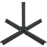  Vrtni suncobran s aluminijskom šipkom 460 x 270 cm plavi | shoptok.hr
