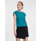 Orsay Turquoise women's short-sleeved T-shirt - Women's | shoptok.hr