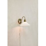 Markslöjd 108865 - Zidna lampa VELA 1xE27/40W/230V mesing/bela | Eponuda.com
