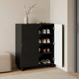  Ormar za cipele 73 x 38 x 87,5 cm Konstruirano drvo Crna | shoptok.hr