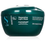 ALFAPARF MILANO Semi Di Lino Reconstruction Reparative Light Mask maska z regeneracijskim učinkom 200 ml | Shoptok.si
