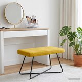  Klupa Žuta 80 x 40 x 45 cm Baršun | Eponuda.com
