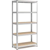 metalna polica 5L 180x90x40 cm - pocinkovana