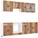  8-dijelni set kuhinjskih ormarića Kalmar konstruiranog drva | shoptok.hr
