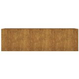 vidaXL Povišena vrtna gredica 280 x 80 x 80 cm od čelika COR-TEN | shoptok.hr