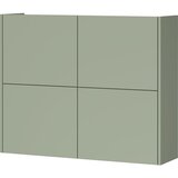 Germania Prljavo zeleni viseći ormarić u mat dekoru 97x79x27 cm Binetto – | shoptok.hr
