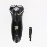 LINQ Elektri?ni brivnik 3D Effect s 3 vrtljivimi glavami, ?rna / Srebrna, (21123549) | Shoptok.si