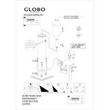 Globo 32016BS - Spoljašnja lampa XELOO 1xE27/60W/230V 80 cm IP44 | Eponuda.com