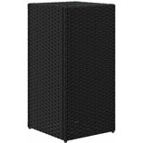  Vrtna sadilica crna 30 x 30 x 60 cm od poliratana | shoptok.hr