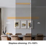  Brilagi - LED prigušiva luster na sajli SLIMLINE LED/40W/230V 3000-6000K dekor hrasta+daljinski upravljač | Eponuda.com
